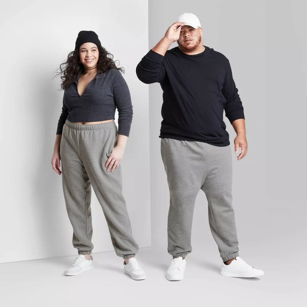 High-Rise Fleece Sweatpants - Wild Fable™